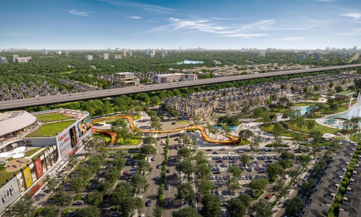 Thanh Phú Centre Point là một trong những dự án được quan tâm nhờ vị trí tại cửa ngõ Bến Lức và định hướng phát triển đô thị thương mại tích hợp (Ảnh: BIM Group)
