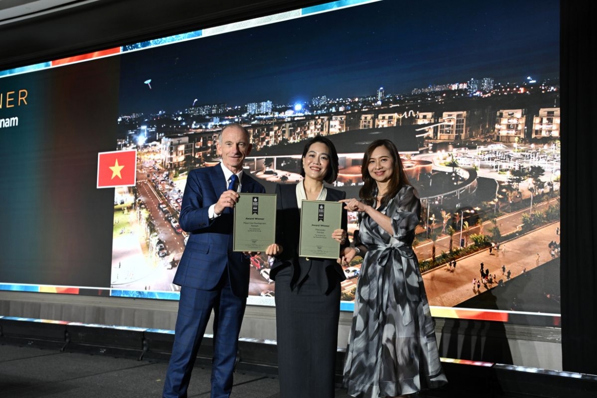 Năm ngoái, Masterise Homes gây ấn tượng với bộ đôi giải thưởng danh giá cho The Global City ngay lần đầu chào sân APPA (Ảnh: APPA)