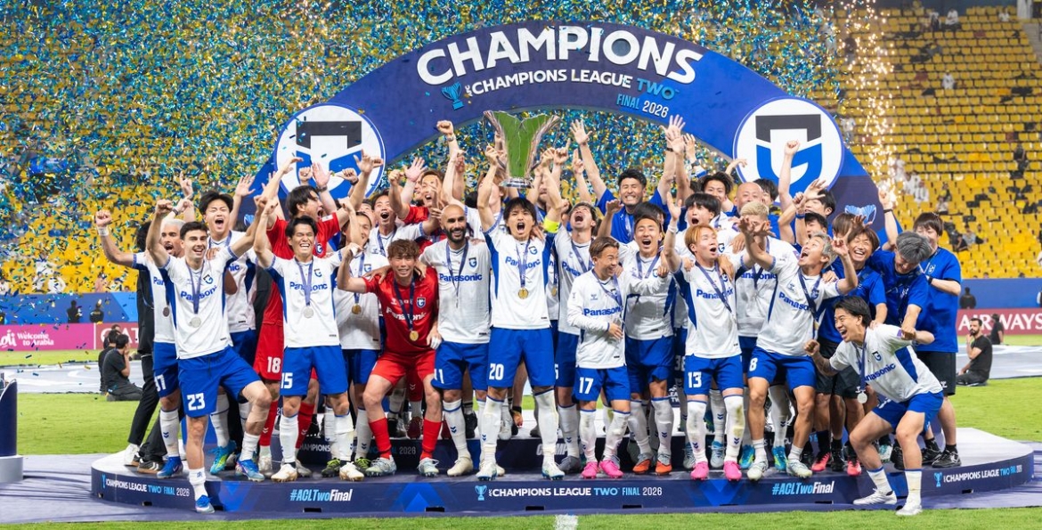 Gamba Osaka vô địch Cúp C2 châu Á. (Ảnh: AFC)