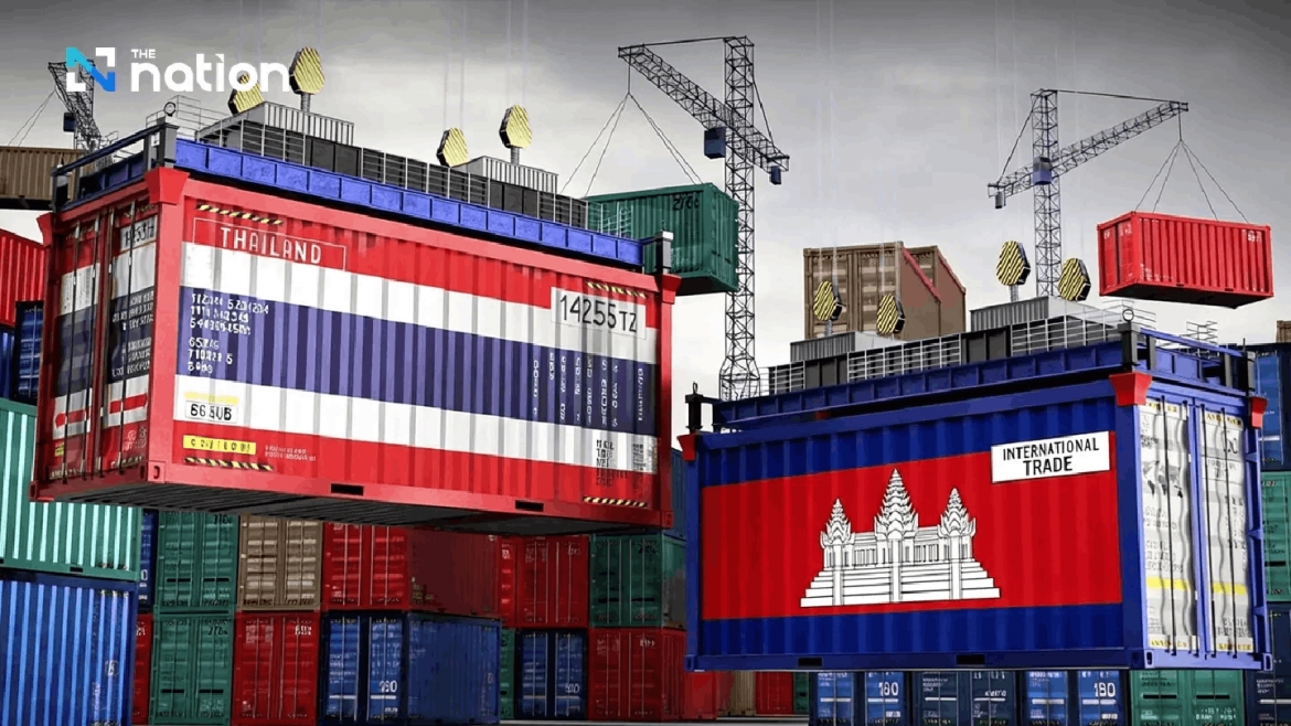 Thúc đẩy đối thoại nhằm phục hồi thương mại biên giới Thái Lan – Campuchia. Ảnh minh họa: The Nation Thailand