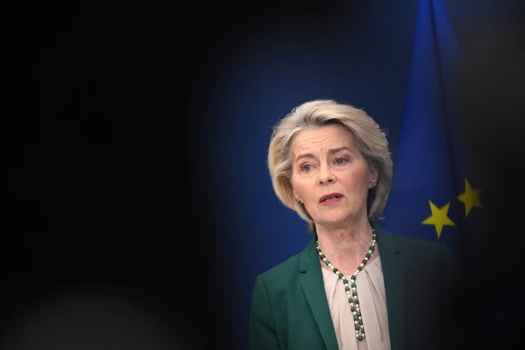 Chủ tịch Von der Leyen. (Ảnh minh họa: Politico)