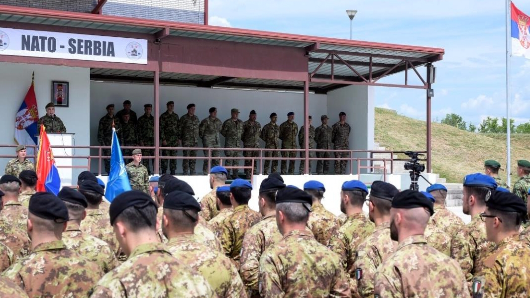 Cuộc tập trận “NATO-Serbia với sự tham gia của khoảng 600 binh sĩ - Ảnh: jfcnaples.nato.int