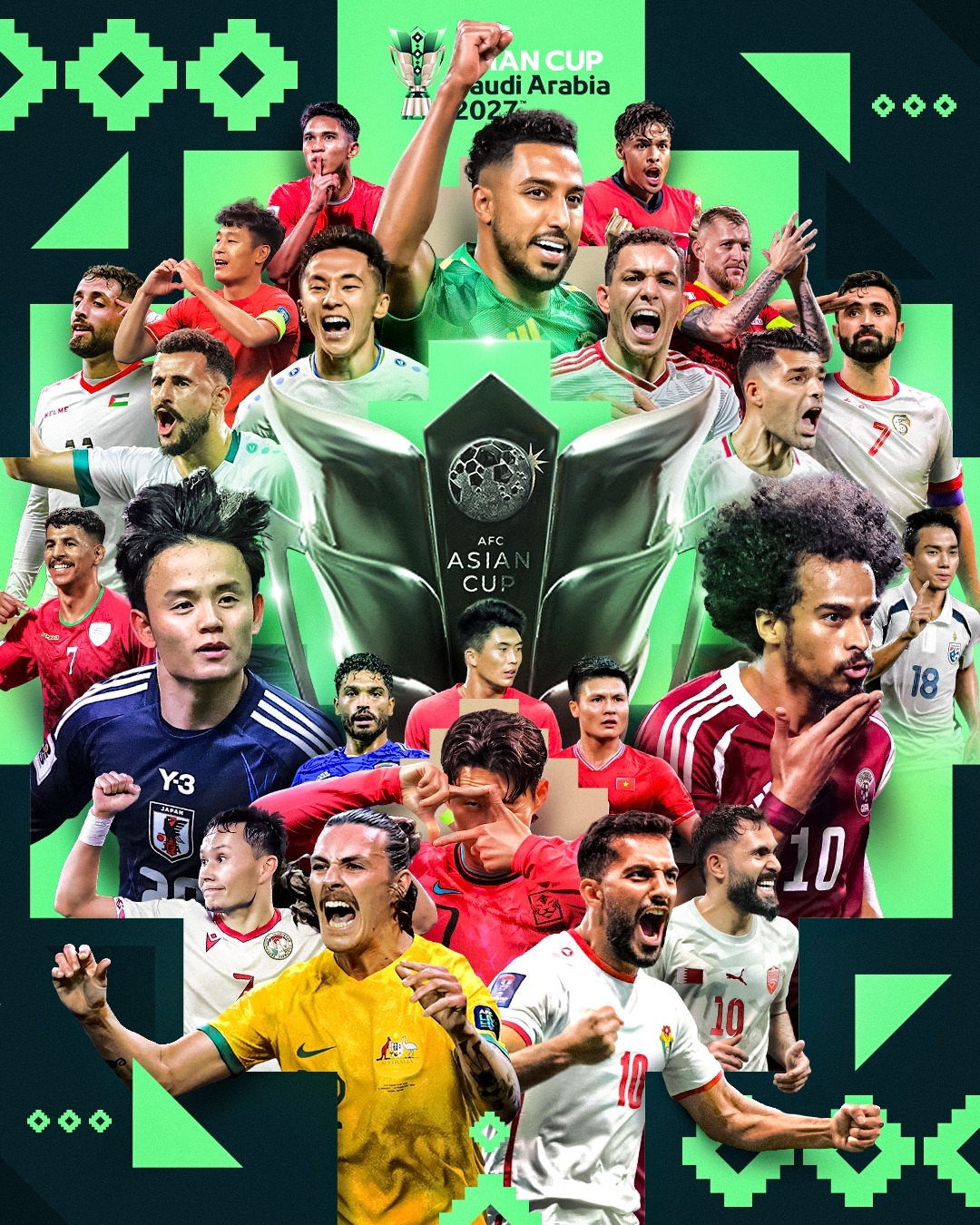 Đêm nay, AFC sẽ tiến hành bốc thăm chia bảng Asian Cup 2027. (Ảnh: AFC)