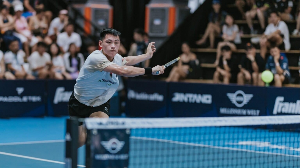 Tay vợt Trương Vinh Hiển. (Ảnh: PPA Asia)