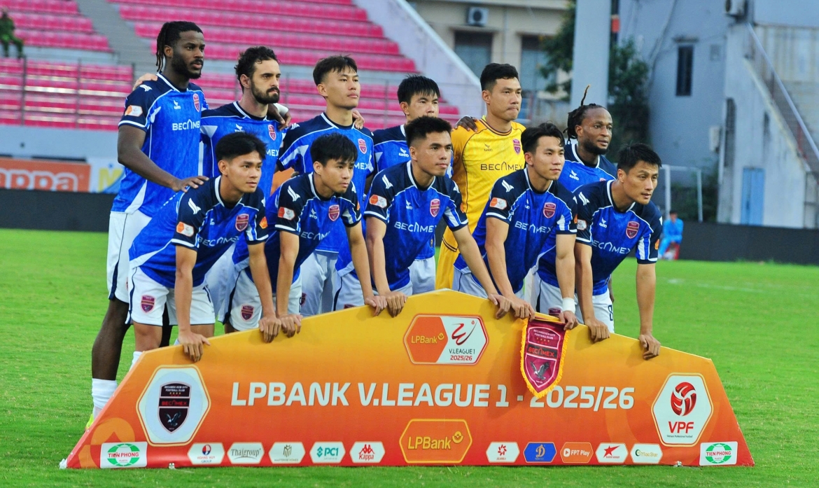 CLB TP.HCM phải đua trụ hạng ở V-League mùa giải 2025/2026. (Ảnh: VPF)