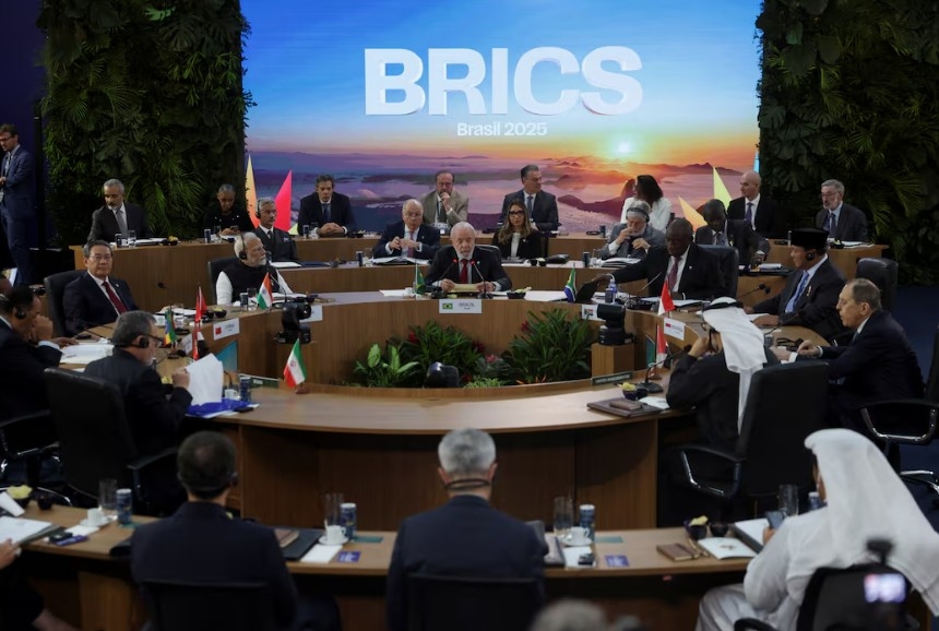 Hội nghị Thượng đỉnh BRICS ở Brazil năm 2025. Ảnh: Reuters