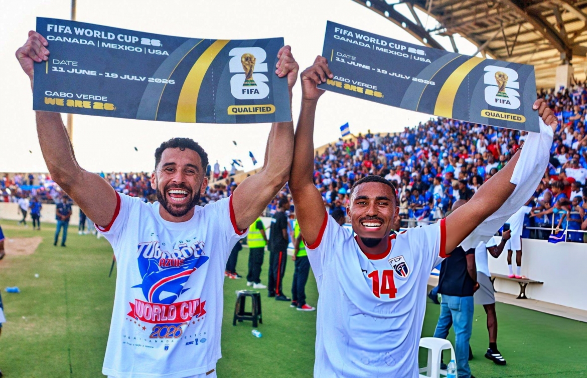 ĐT Cape Verde lần đầu tiên góp mặt tại sân chơi World Cup. (Ảnh: Getty)