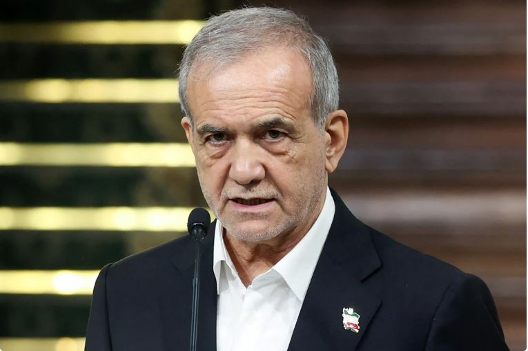 Tổng thống Iran Masoud Pezeshkian. Ảnh: Reuters