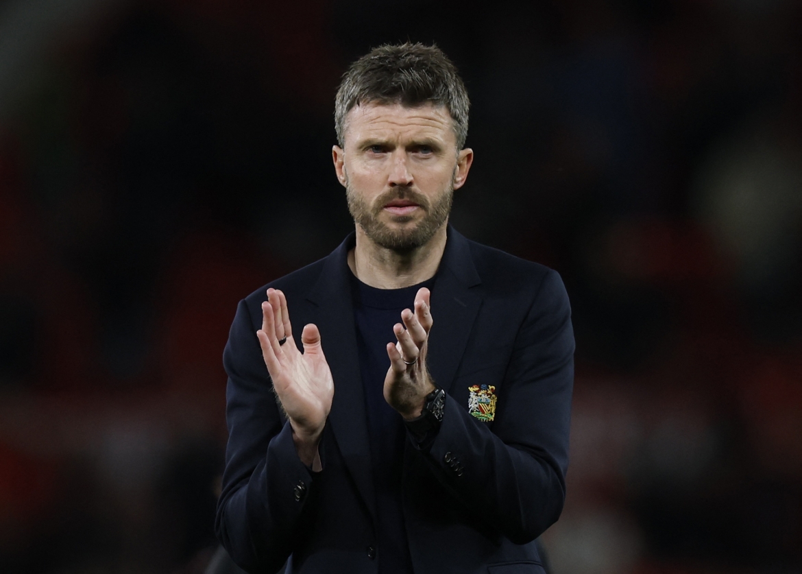 HLV Michael Carrick là ứng viên hàng đầu trong việc giữ chức HLV trưởng chính thức của MU (Ảnh: Reuters).