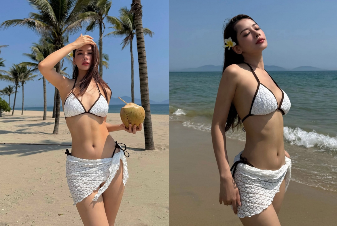 Chi Pu gây chú ý với loạt ảnh biển gợi cảm, visual rực rỡ đúng chuẩn mùa hè.