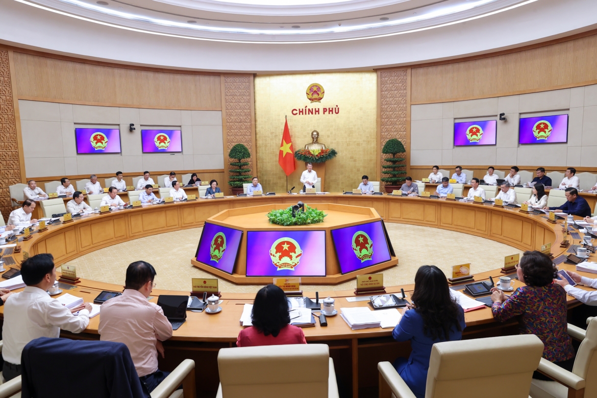Thủ tướng Chính phủ Lê Minh Hưng chủ trì phiên họp Chính phủ thường kỳ tháng 4/2026 - phiên họp Chính phủ thường kỳ đầu tiên của Chính phủ khóa XVI