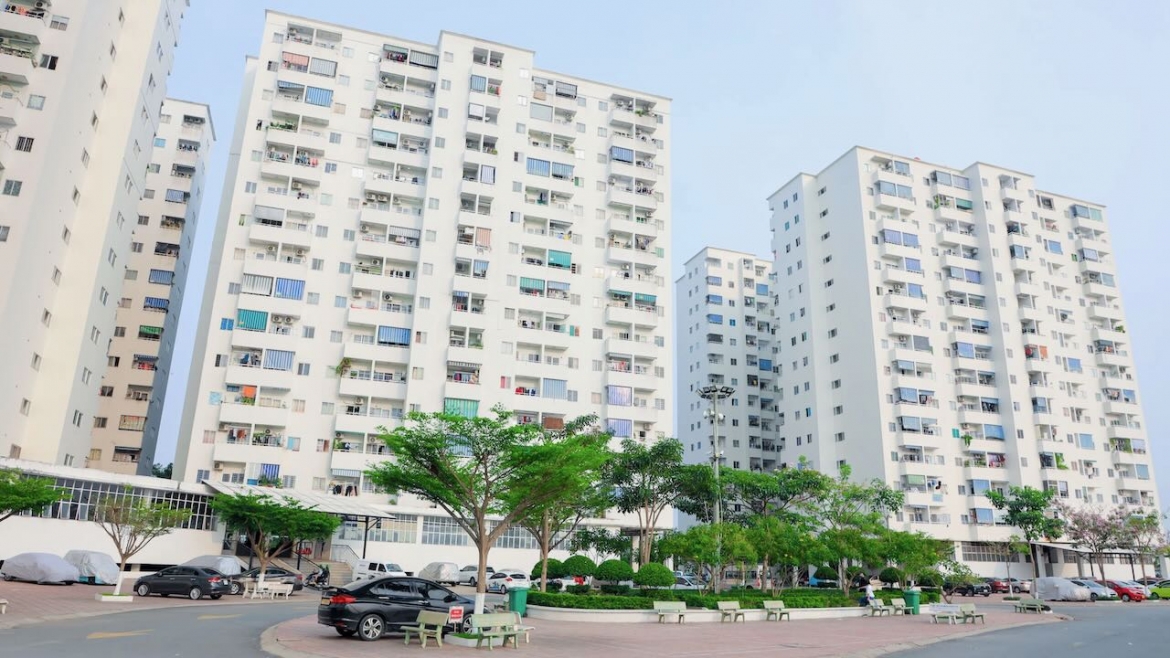 Một dự án nhà ở xã hội của Công ty Lê Thành (Ảnh: CTV)