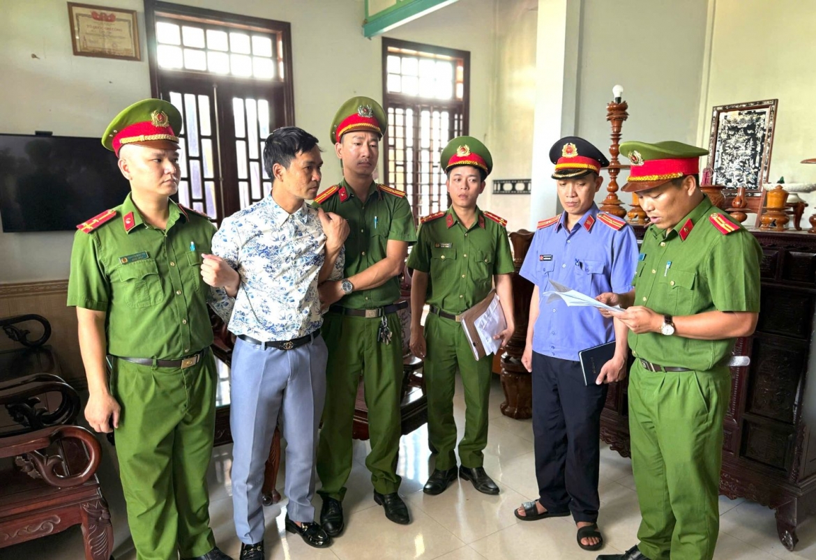 Cơ quan Cảnh sát điều tra Công an thành phố Huế khởi tố vụ án, khởi tố bị can và bắt tạm giam đối với ông Mai Hoàng