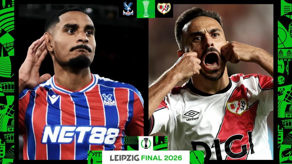 Crystal Palace và Rayo Vallecano sẽ tranh chức vô địch Cúp C3 châu Âu 2025/2026. (Ảnh: UEFA)