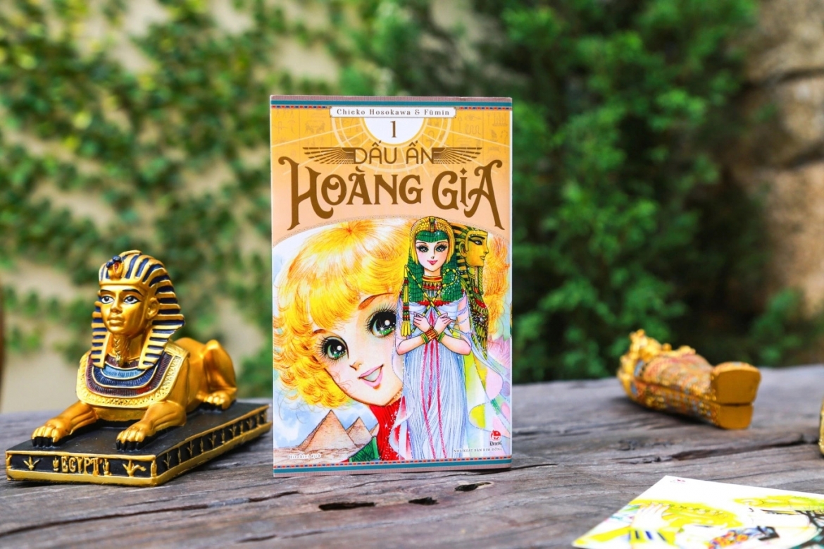 Bộ truyện tranh kinh điển Dấu Ấn Hoàng Gia (tên gọi trước đây là Nữ hoàng Ai Cập) đã được Nhà xuất bản Kim Đồng mua bản quyền chính thức từ tác giả Chieko Hosokawa và Fūmin