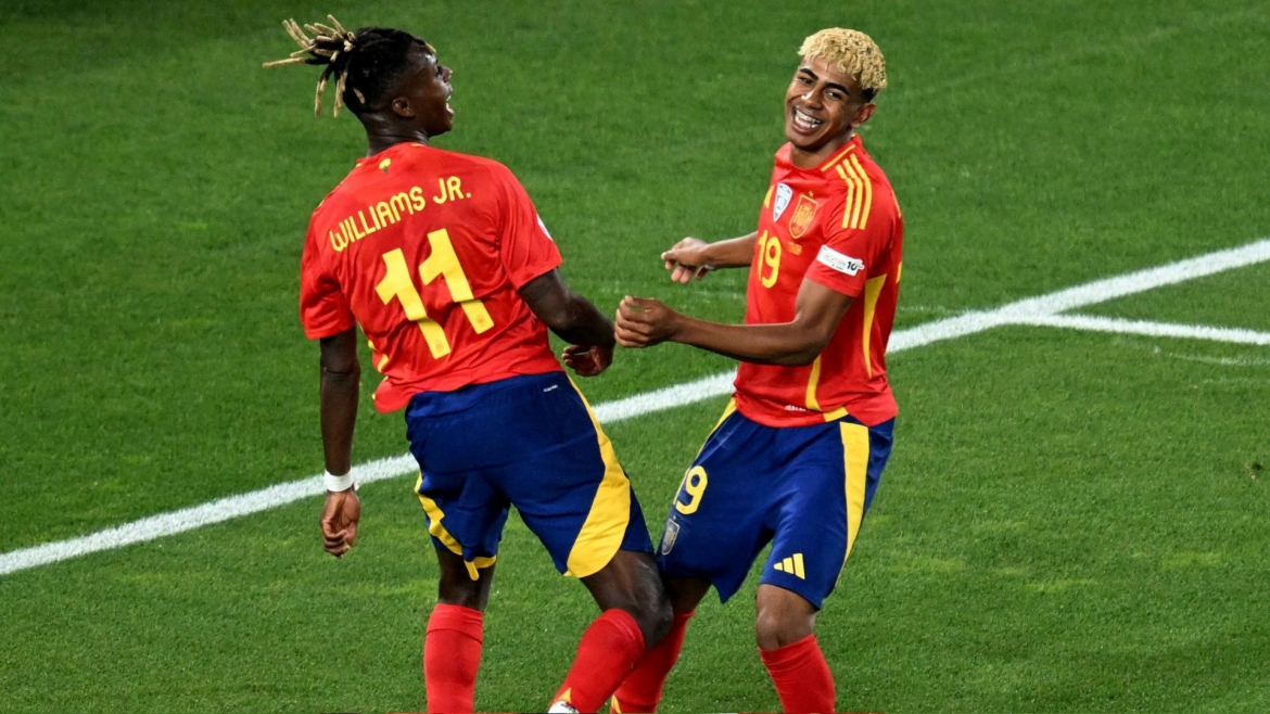 Nico Williams và Lamine Yamal vẫn được gọi lên ĐT Tây Ban Nha dự World Cup 2026 dù chưa bình phục chấn thương. (Ảnh: Reuters)