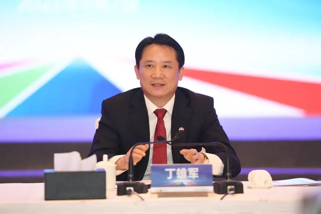 Ông Đinh Hùng Quân,cựu Chủ tịch Tập đoàn rượu Mao Đài Quý Châu. Ảnh tư liệu đăng trên mạng Hoa kiều Trung Quốc