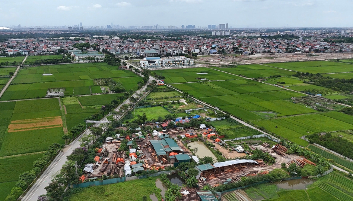 Giai đoạn đầu UBND thành phố Hà Nội tạm giao hơn 23.188m² đất tại xã Thư Lâm để phục vụ khởi công công trình. Dự án chính thức được khởi công ngày 2/2/2026.
