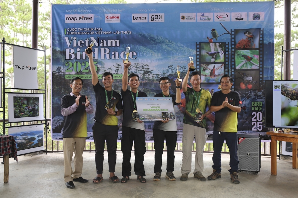 Đội Ô tác - nhận chức vô địch tại Vietnam Birdrace 2025