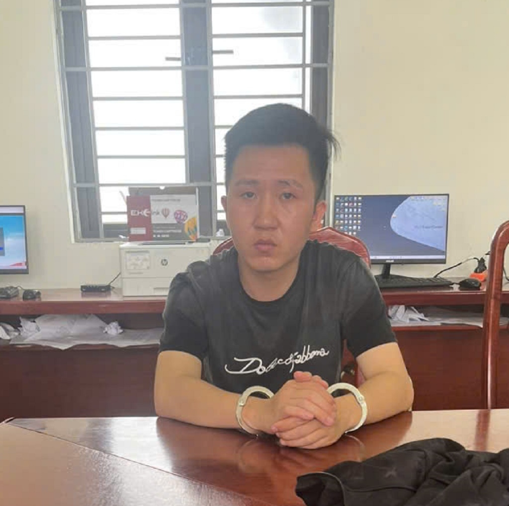 Đối tượng Thái Huy Cường.