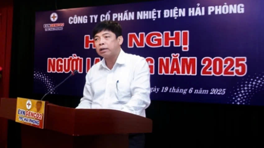 Tổng giám đốc Nhiệt điện Hải Phòng Dương Sơn Bá