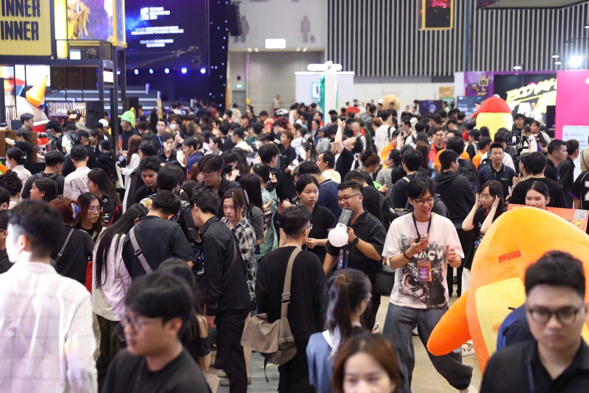 Hàng ngàn người tham gia Ngày hội game Việt Nam năm 2026 (ảnh: BTC)