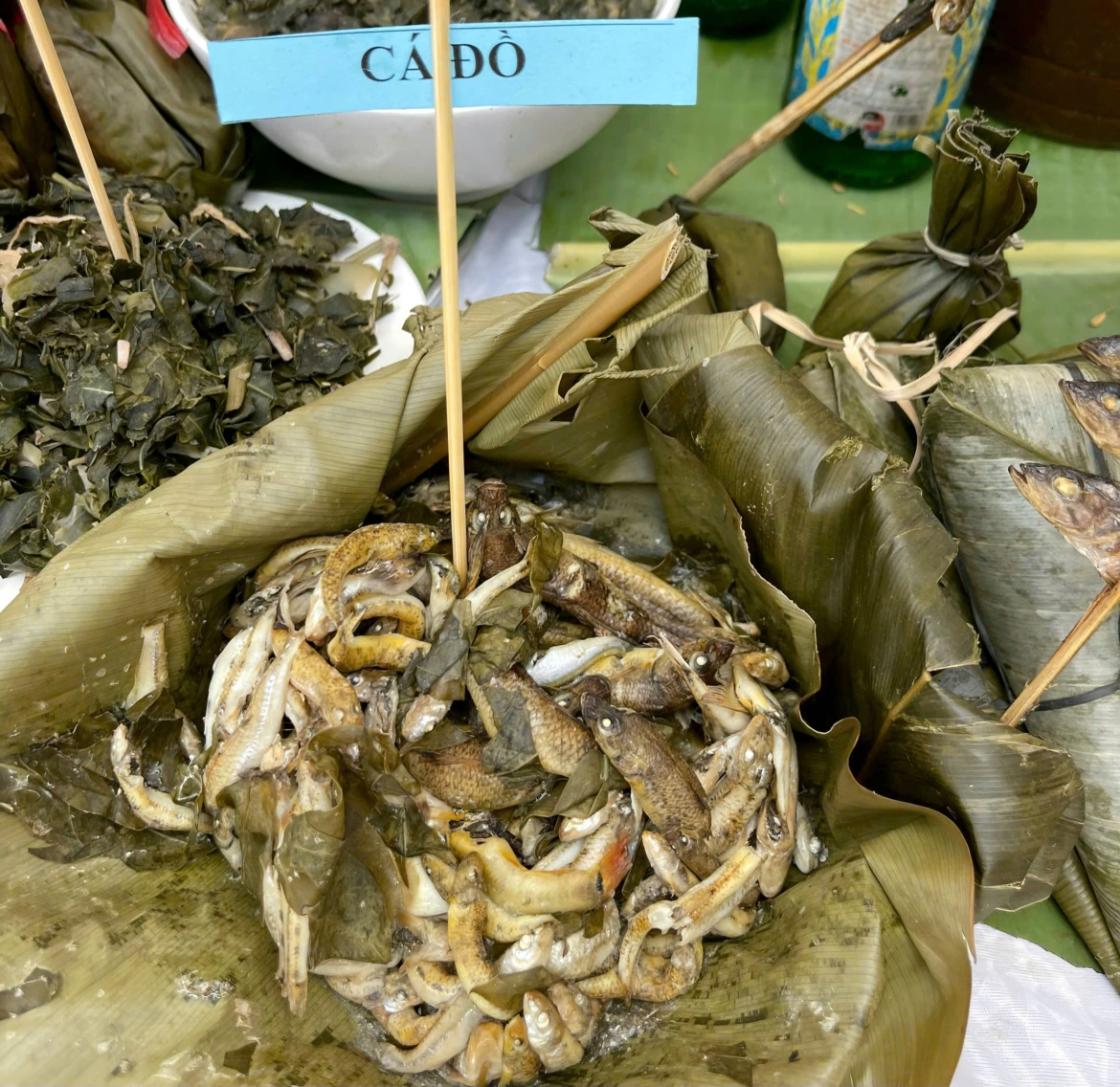 Món cá đồ độc đáo của người Mường.