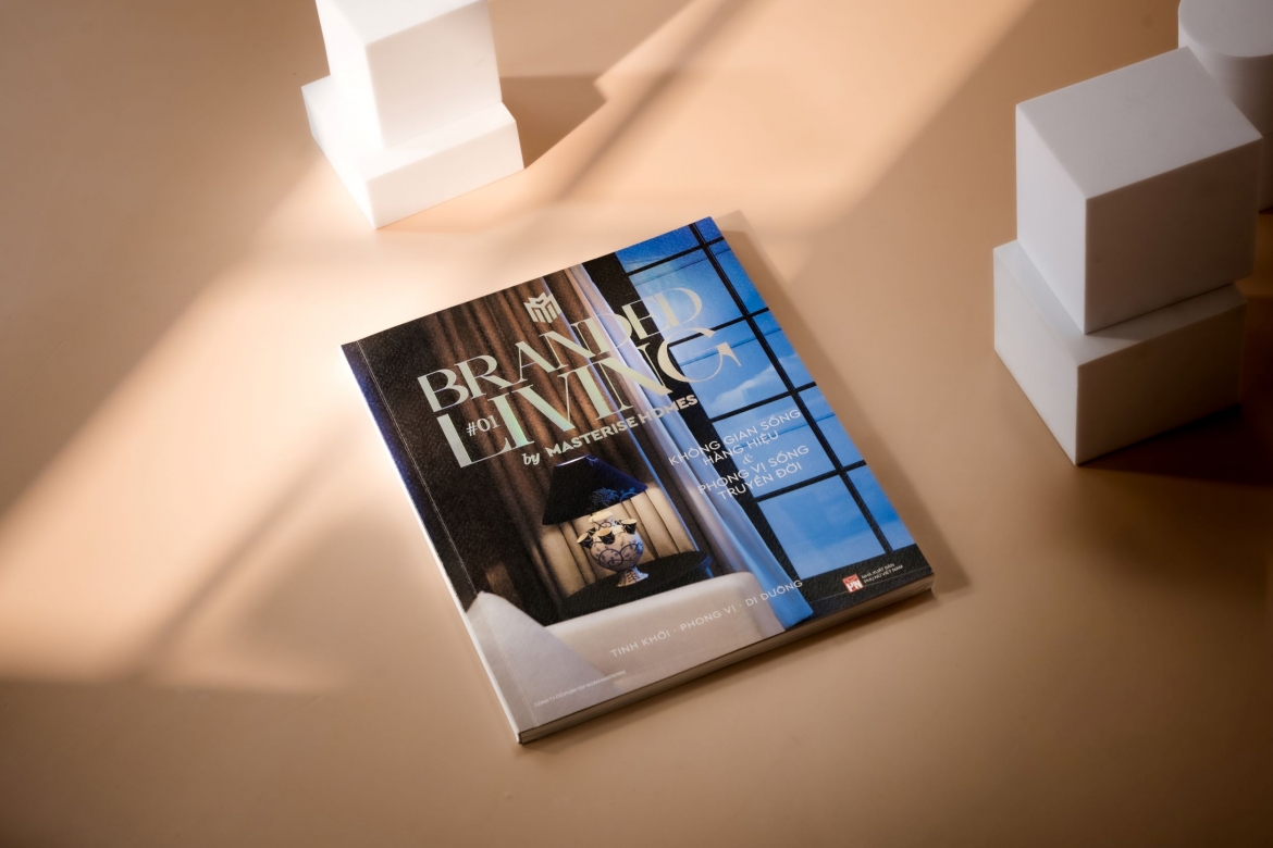 Branded Living Magazine đánh dấu bước tiếp nối trong hành trình Masterise Homes chuyển dịch từ theo đuổi chuẩn mực sản phẩm sang định chuẩn sống hàng hiệu