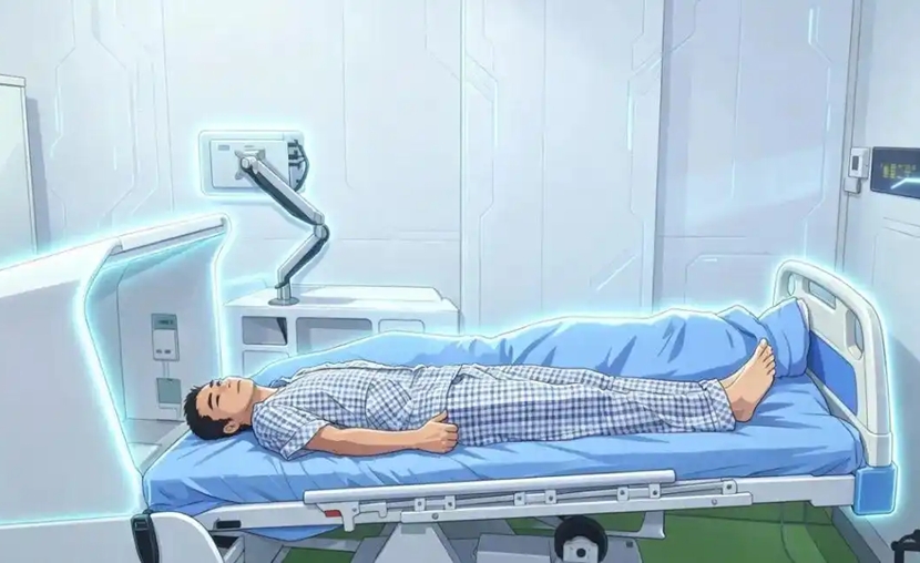 Hình ảnh minh họa được tạo bằng AI trên tài khoản mạng xã hội chuyên về không gian Our Space của Trung Quốc