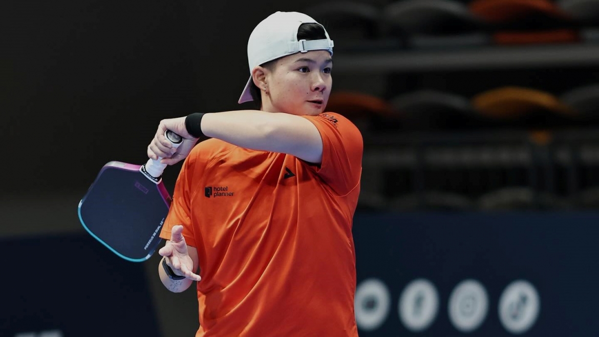 Hồ Thị Trúc Tâm thi đấu quả cảm trong hai trận chung kết tại PPA Asia Macau Open 2026. (Ảnh: FBNV)