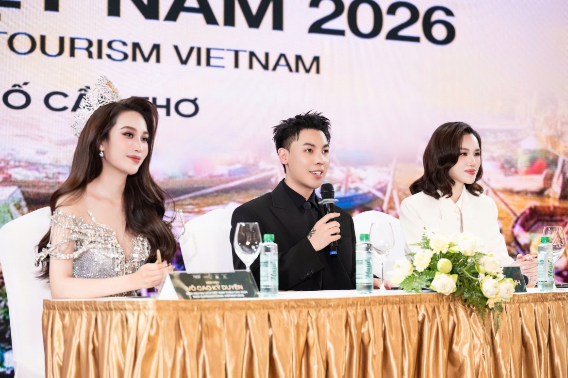 Ông Phạm Duy Khánh - Trưởng ban tổ chức cuộc thi Hoa hậu - Nam vương Du lịch Việt Nam 2026 nói về nghi vấn dàn xếp kết quả