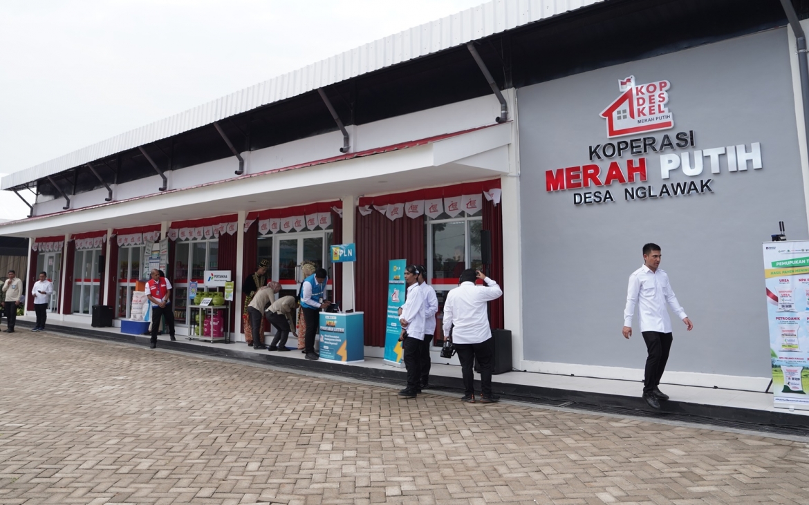Một mô hình Hợp tác xã làng Đỏ Trắng tại Đông Java. Ảnh: Văn phòng Truyền thông Chính phủ Indonesia.