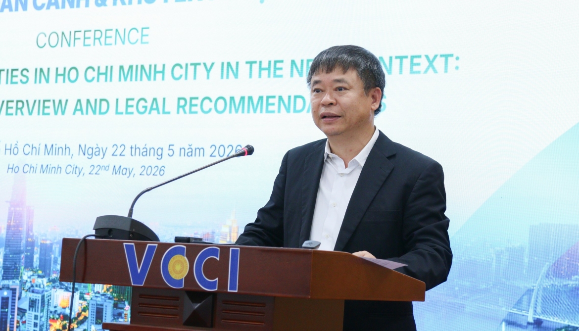 Ông Trần Ngọc Liêm - Giám đốc Liên đoàn Thương mại và Công nghiệp Việt Nam - Chi nhánh Khu vực TP.HCM.