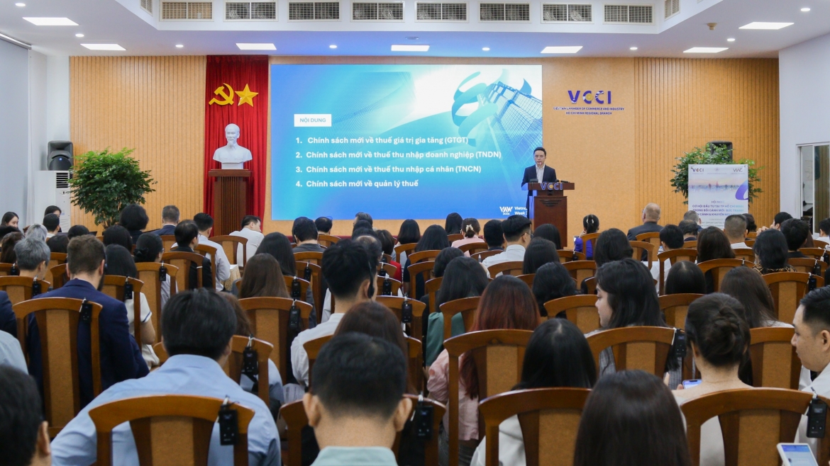 Hội nghị “Cơ hội đầu tư tại TP.HCM trong bối cảnh mới: Bức tranh toàn cảnh và khuyến nghị pháp lý”.