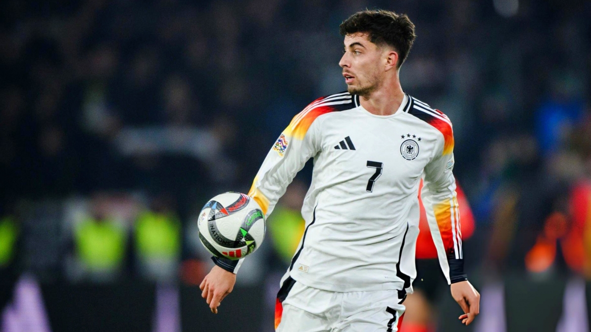 Tiền đạo Kai Havertz (số áo 7) - Arsenal