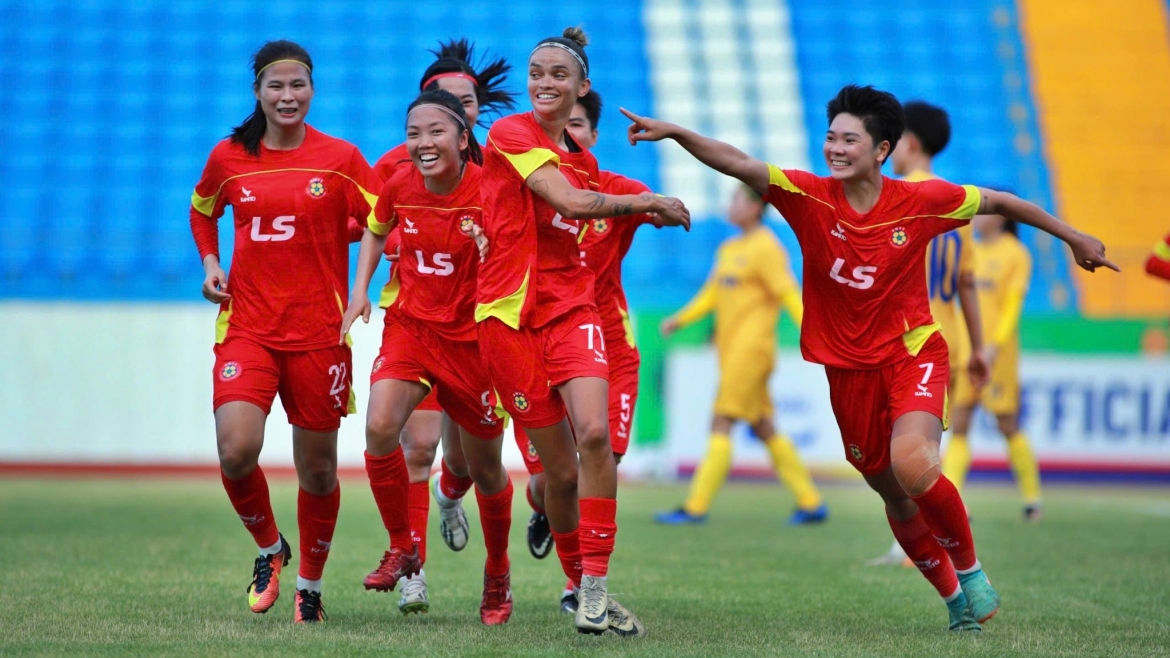 TP.HCM giành trọn 3 điểm trong ngày thi đấu đầu tiên của Giải bóng đá nữ Cúp Quốc gia 2026. (Ảnh: VFF)