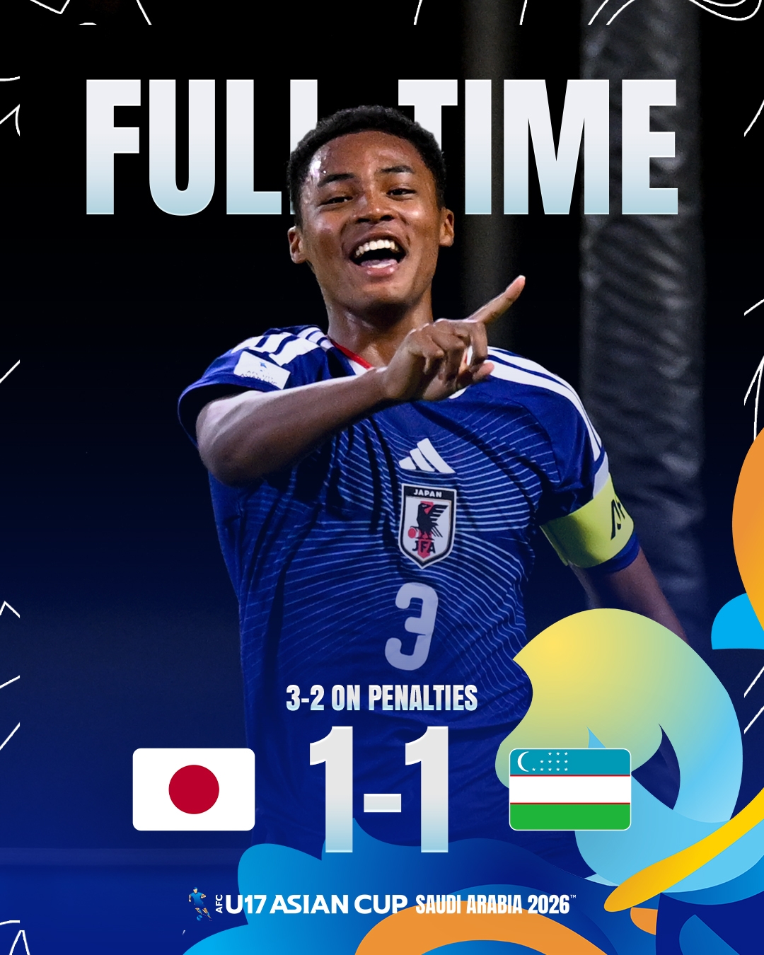 U17 Nhật Bản vào chung kết U17 châu Á 2026 theo kịch bản khó tin.
