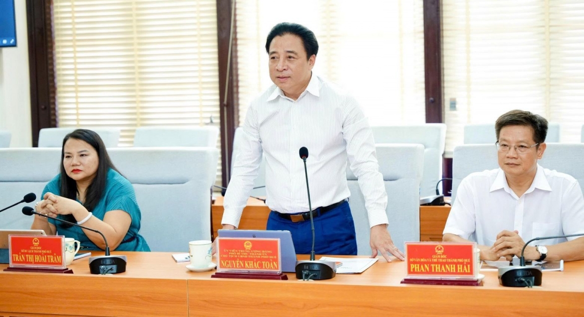 Lãnh đạo thành phố Huế cam kết đồng hành để tổ chức Giải thưởng Cánh Diều năm 2026 tại Huế.