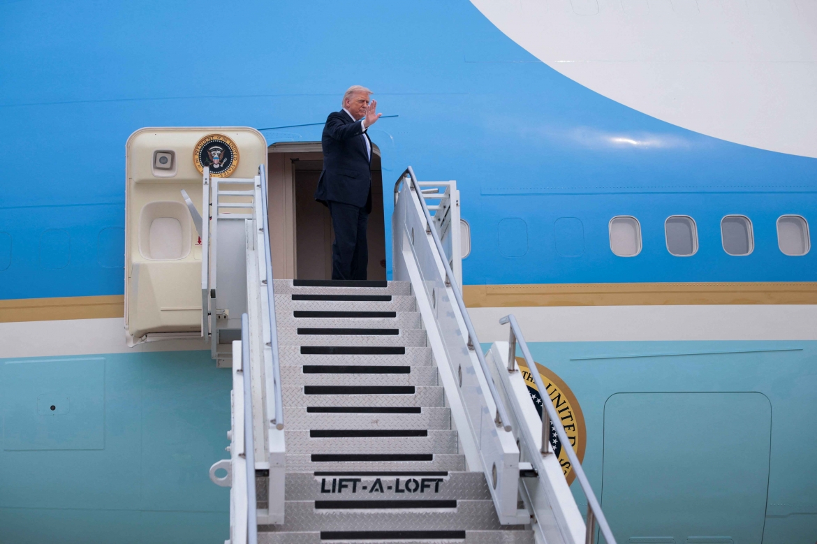 Chuyến thăm Trung Quốc của ông Trump nhằm mục tiêu tạo môi trường hòa hoãn, ổn định cho quan hệ giữa hai siêu cường thời gian tới. Ảnh: Reuters