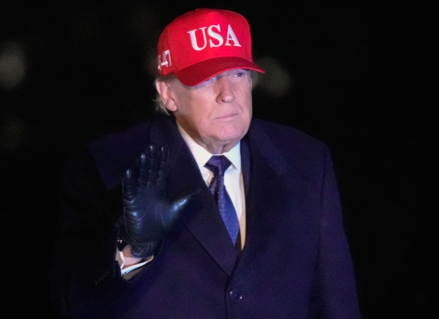 Tổng thống Trump. Ảnh: AP