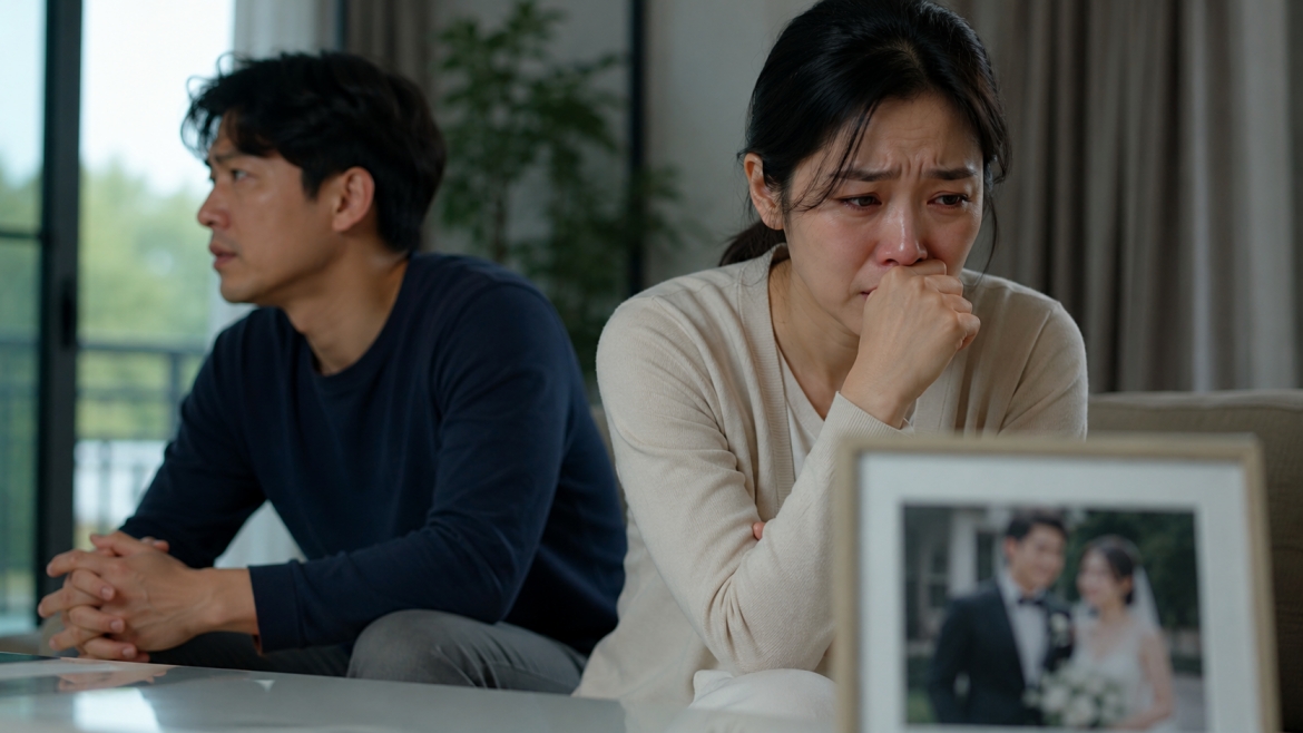 Chồng thú nhận suốt nhiều năm qua vẫn chưa thể quên người cũ. (Ảnh minh hoạ: AI)