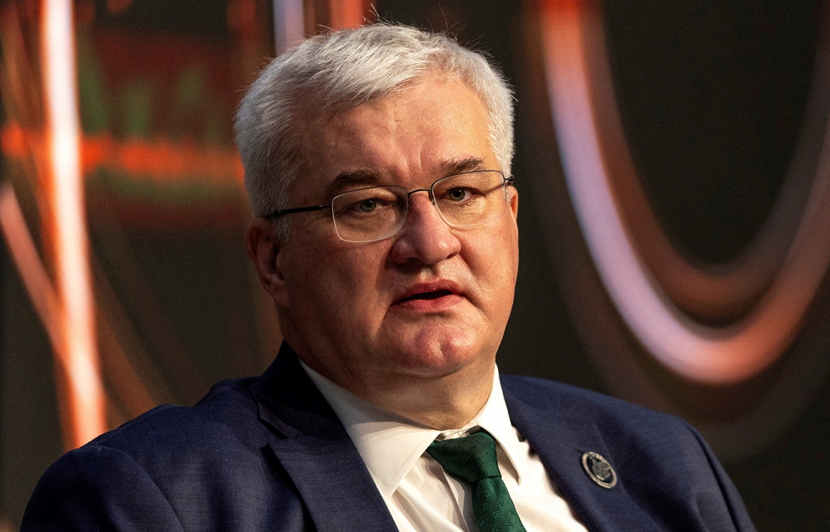 Ngoại trưởng Ukraine Andrii Sybiha. Ảnh: Reuters