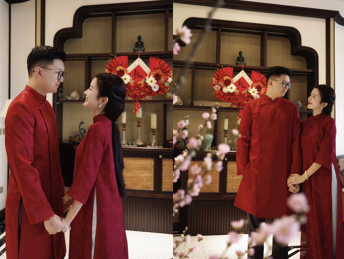 Ngọc Huyền bên ông xã là cháu NSƯT Chí Trung