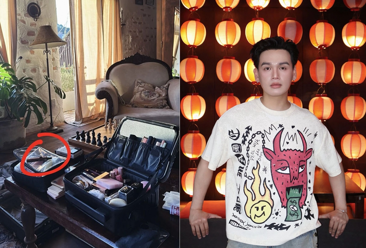 Nguyễn Trần Trung Quân lên tiếng về hình ảnh nghi sử dụng hàng cấm là thuốc lá điện tử: “thuốc lá điện tử’ là của bạn trong team make-up”.