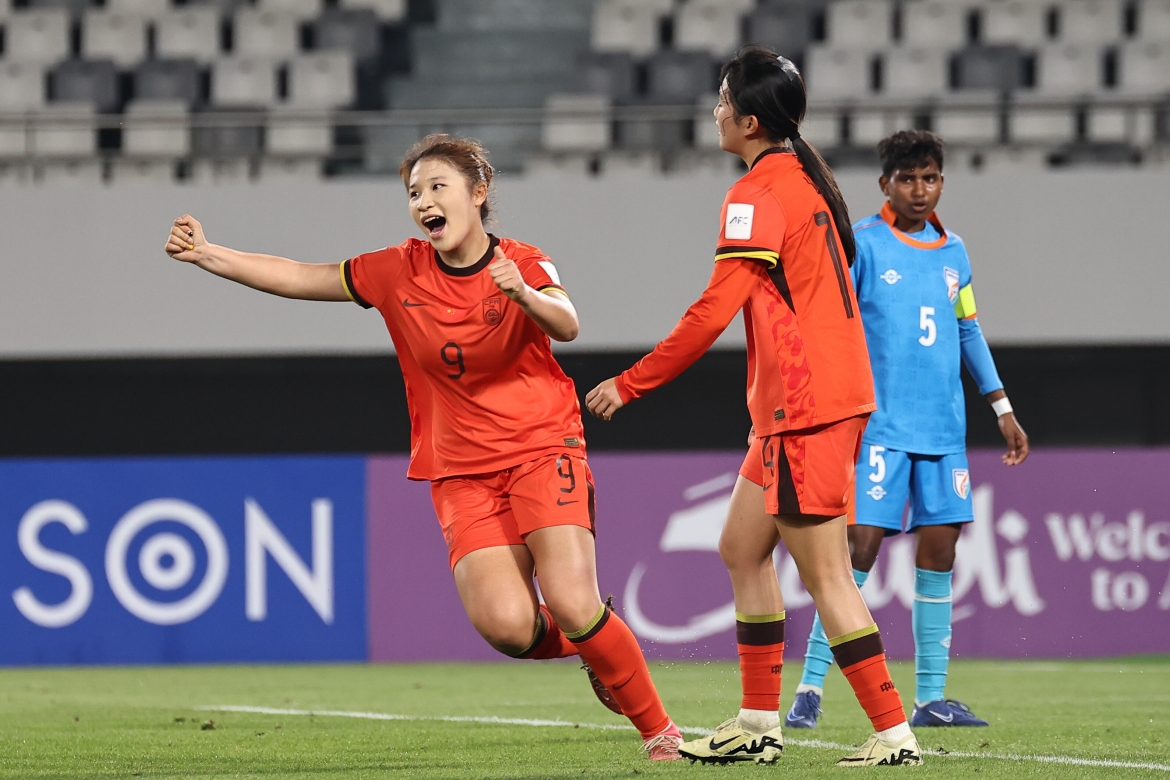 Bóng đá Trung Quốc đang có những thành công lớn đầu năm 2026. (Ảnh: AFC). 