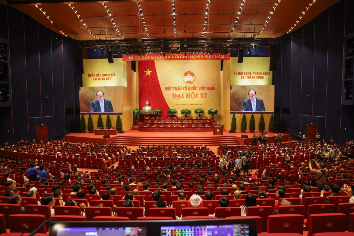 Cơ cấu đại biểu tham dự gồm, 381 đại biểu là nữ (tỷ lệ 33,5%); 528 đại biểu là người ngoài Đảng (tỷ lệ 46,4%); 274 đại biểu là dân tộc thiểu số (tỷ lệ 24,1%); 207 đại biểu là tôn giáo (tỷ lệ 18,2%); 17 đại biểu là người Việt Nam ở nước ngoài (tỷ lệ 1,6%); 157 đại biểu là các doanh nghiệp (tỷ lệ 13,8%); 360 đại biểu là cán bộ Mặt trận chuyên trách (tỷ lệ 31,6%). Trong đó, trình độ từ Đại học trở lên là 899 người (tỷ lệ 79 %).