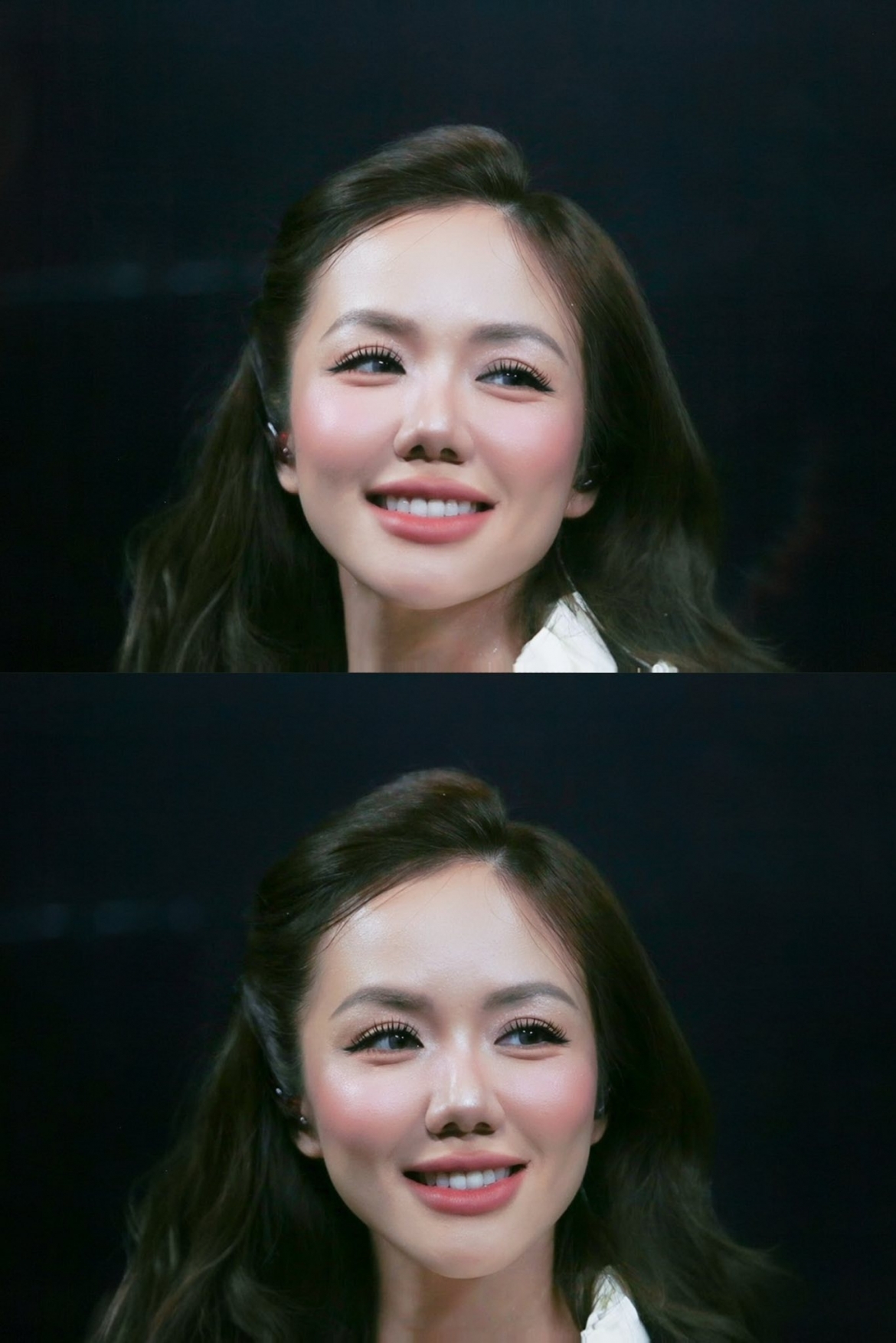 Phương Ly trở lại với hình ảnh ngọt ngào, xinh xắn sau thời gian chuộng làn da nâu cá tính. Loạt ảnh mới của nữ ca sĩ được fan nhận xét “đẹp như búp bê”.