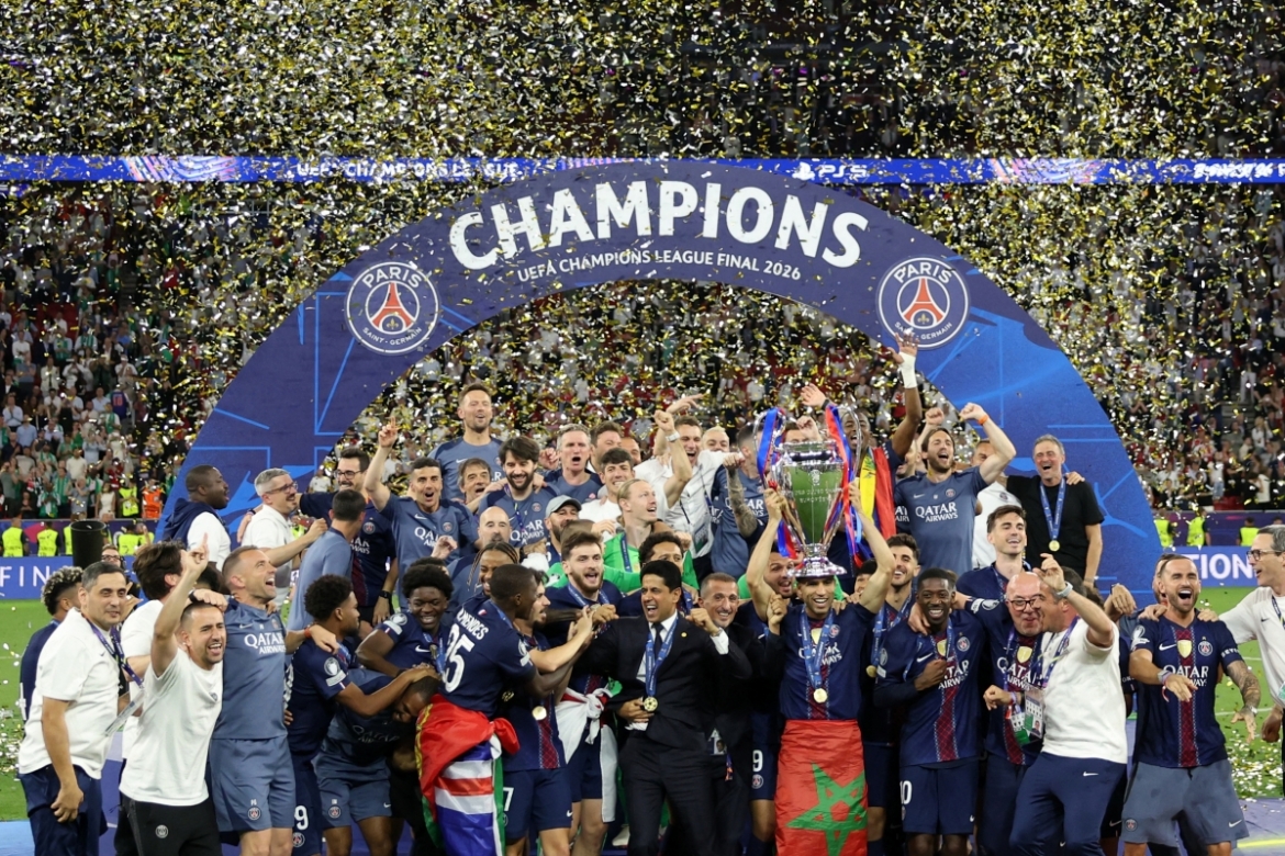 PSG bảo vệ thành công chức vô địch (Ảnh: Reuters).