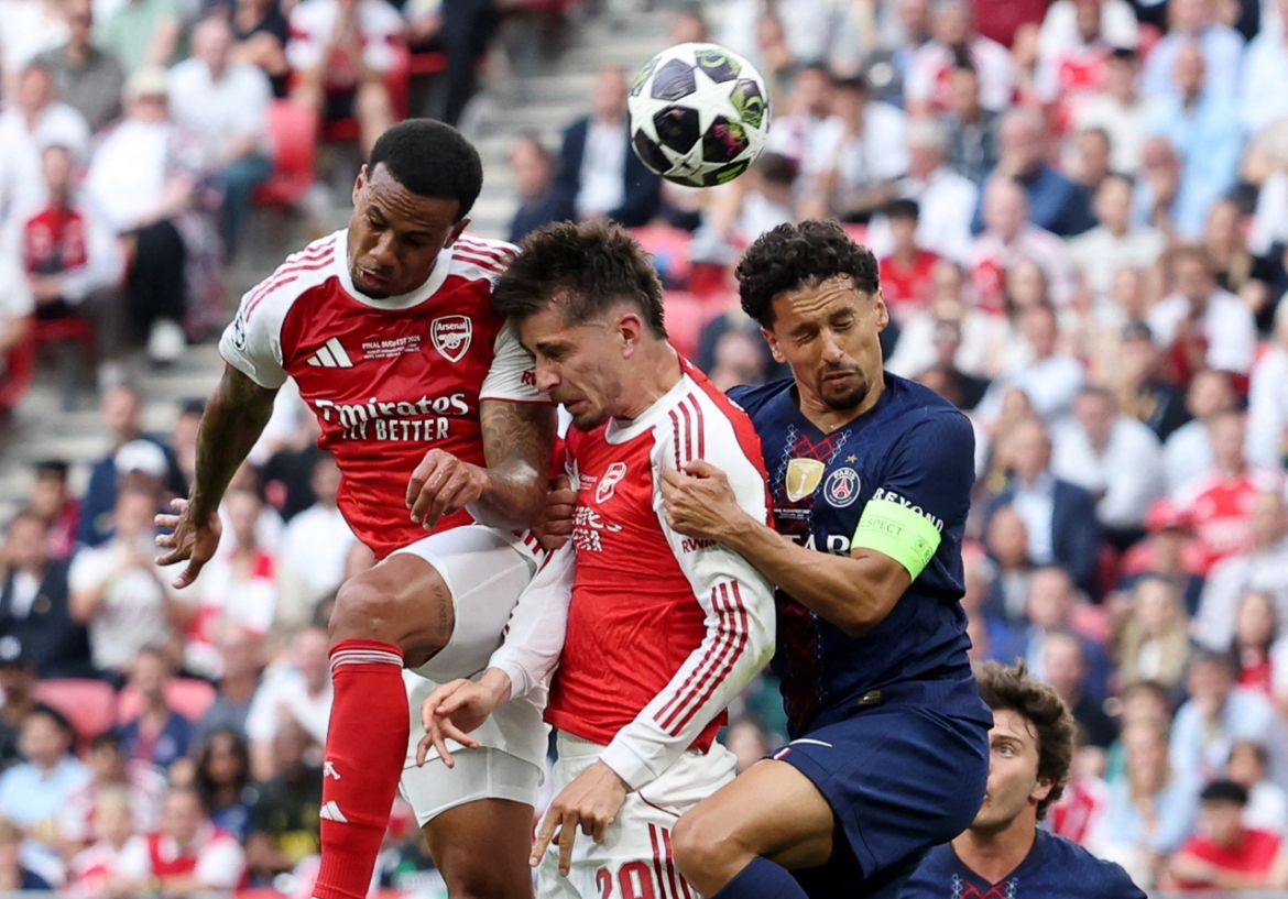 PSG vẫn bế tắc trước Arsenal (Ảnh: Reuters)