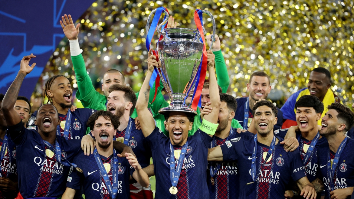 PSG lên ngôi vô địch cúp C1 châu Âu đầy cảm xúc (Ảnh: Reuters)